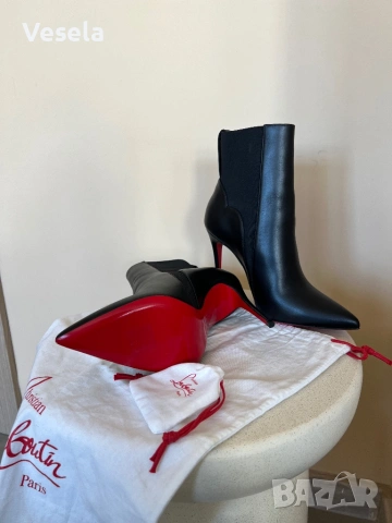 Оригинални боти Christian Louboutin, снимка 7 - Дамски боти - 53649804