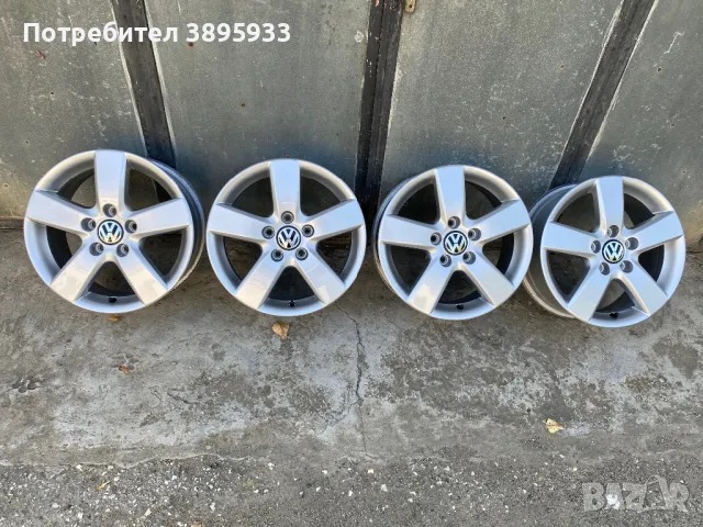 Оригинални джанти за VW Caddy, Golf V VI VII , Jetta, Touran, Audi, Skoda Голф 5,6,7 Кади, Тауран, , снимка 1 - Гуми и джанти - 45529452