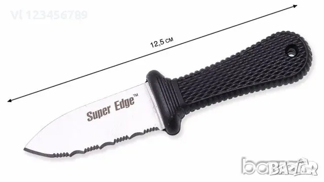 Нож и за носене на врат cold steel SUPER EDGE - 50х107, снимка 2 - Ножове - 48474722