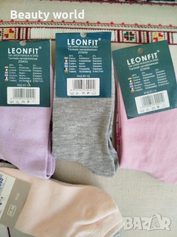 Чорапи 35- 38 размер 6 броя , снимка 2 - Дамски чорапи - 50472961