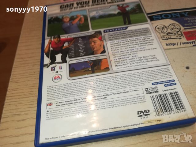 TIGER WOODS PGA TOUR 2004-PS2 GAME 0707241838, снимка 11 - Игри за PlayStation - 46503242