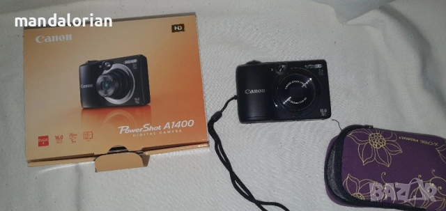 Canon PowerShot A1400 16.0MP Black Digital Camera Boxed
