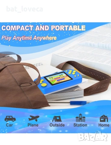 Чистo новa  конзолa с 218 игри за деца, снимка 5 - Електрически играчки - 53737706