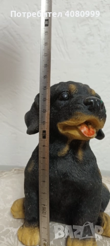 Фигурка ротвайлер, клей мисля, снимка 10 - Колекции - 51968762
