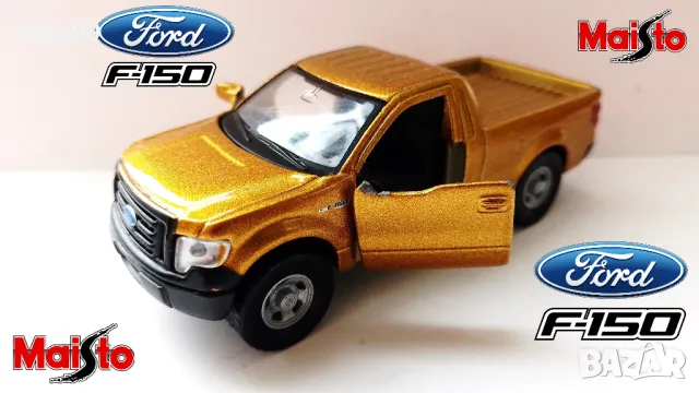 Ford F-150 XL 1:50 Maisto Gold Metallic, снимка 1 - Колекции - 48249030