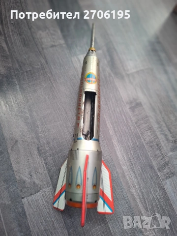 Стара играчка Holdraketa, снимка 4 - Други ценни предмети - 53619752