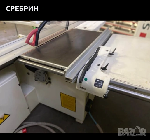 По заявка циркуляр с карета на 3200 мм с подрезвач и наклон на диска , снимка 2 - Други машини и части - 53171450