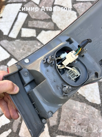 Стоп ляв външен за Тойота Авенсис T27 седан. 2012-2015г, снимка 4 - Части - 52161828