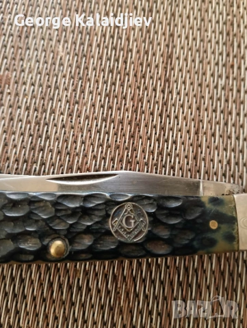 CASE MASONIC KNIFE, снимка 8 - Ножове - 53860214