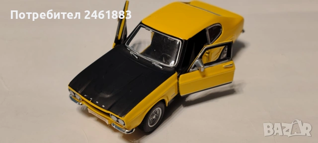1/32 метална колекционерска количка Bburago Ford Capri 2600RS