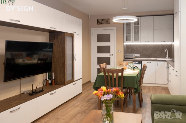 Интериорен дизайн на кухни и дневни стаи, снимка 11 - Ремонти на апартаменти - 31375763