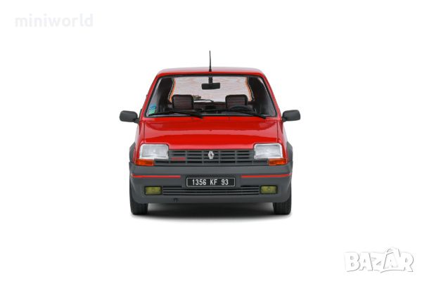 Renault 5 GT Turbo 1985 - мащаб 1:18 на Solido моделът е нов в кутия, снимка 6 - Колекции - 46322397