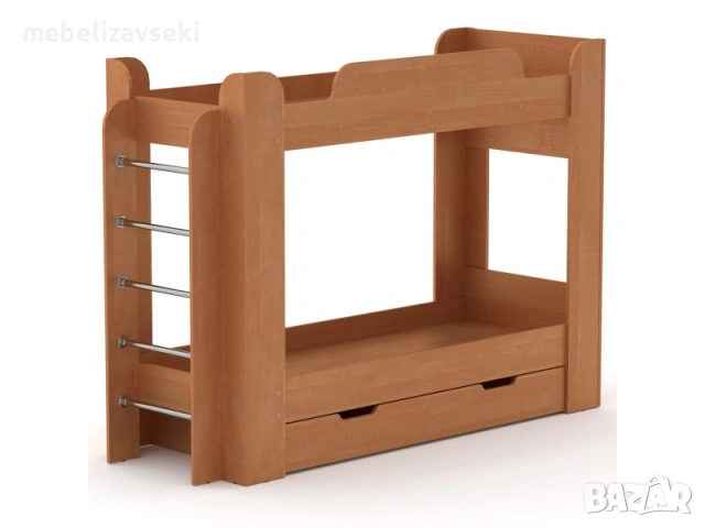 Ново! Двуетажно легло Компанит Твикс + 2 матрака, снимка 5 - Спални и легла - 53807623