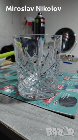 Кристален сервиз за алкохол - Poltar Crystal, снимка 2 - Сервизи - 53582214