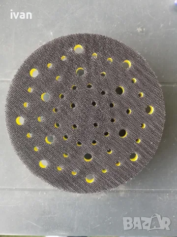 Опорна плоча 150 mm 44 дупки, средна, захващане 5/6-24, за шлайфане на абразиви с таралежи , снимка 4 - Други инструменти - 50018101