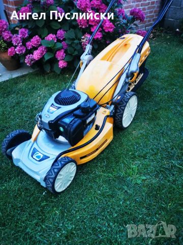 Алуминиева самоходна бензинова косачка 46 см Briggs Stratton seria 500 Cub Cadet , снимка 7 - Градинска техника - 46808270