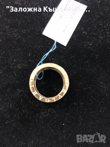 Златен Дамски Пръстен BVGARI 7.05ГР 14К, снимка 2 - Пръстени - 52647219