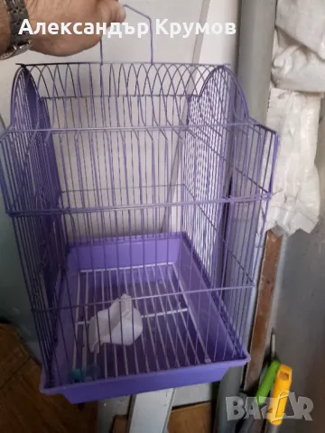 Продавам метална клетка за птици , снимка 3 - За птици - 49715244