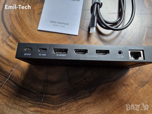 Нова, неотваряна Lemorele 13-в-1 USB-C Docking Station, снимка 6 - Други - 53965838