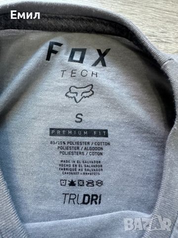 Мъжка тениска Fox Cyanide Squad Tech Tee, Размер S, снимка 4 - Тениски - 46006864