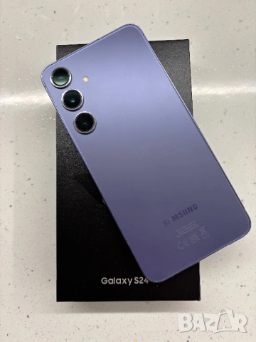 Samsung Galaxy S24+ 512GB Cobalt Violet (КАТО НОВ) Гаранция до 11.2026 (ЗОРА), снимка 2 - Samsung - 54072184
