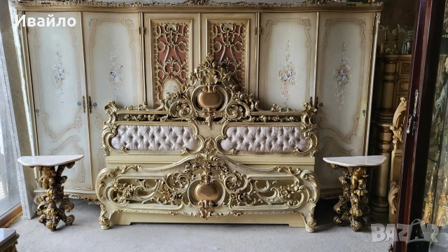 Италиански спален комплект , снимка 9 - Спални и легла - 54150700