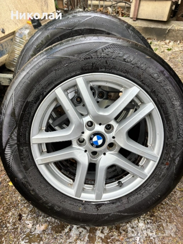 Джанти с гуми BMW X5 БМВ Джип Гума Джанта 17, снимка 5 - Гуми и джанти - 54004286