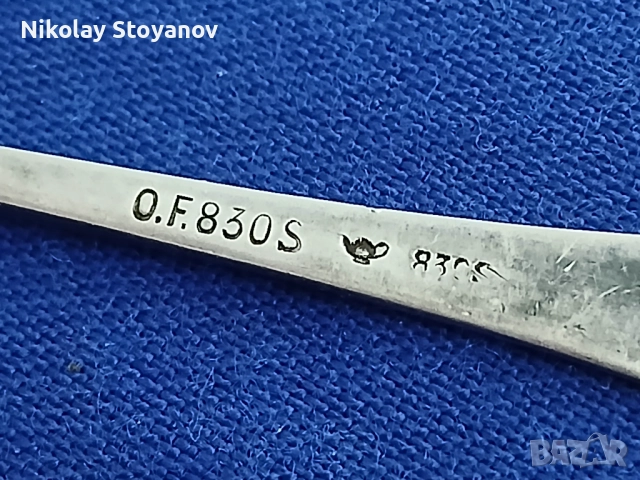 Сребърни лъжички - проба 830, снимка 2 - Антикварни и старинни предмети - 51626228