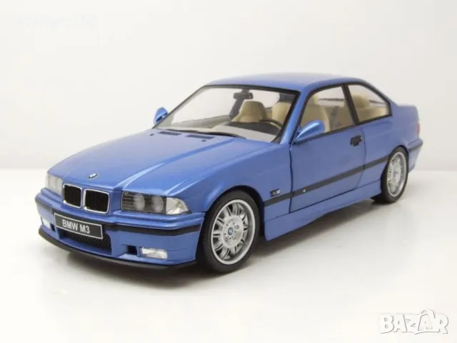 BMW E36 M3 1990 - мащаб 1:18 на Solido модела е нов в кутия, снимка 1 - Колекции - 49553775