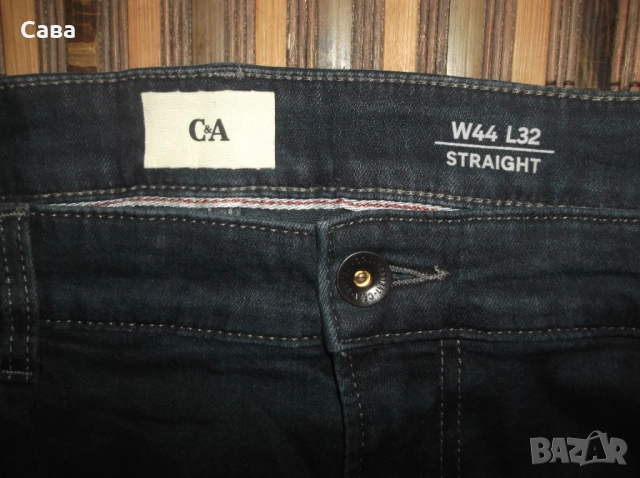 Дънки C&A  мъжки,2-3ХЛ, снимка 4 - Дънки - 51694916