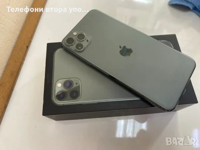 Iphone 11 Pro Max - 256gb Green midnight, снимка 6 - Apple iPhone - 47092711