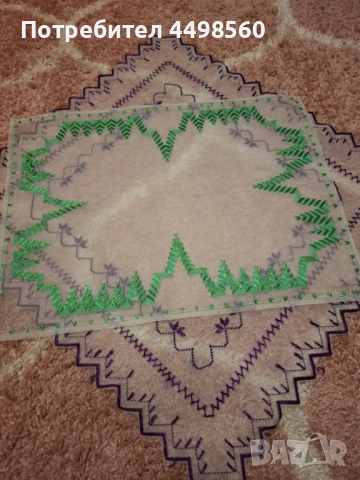 Ретро Карета бродирани, снимка 2 - Покривки за маси - 51516103