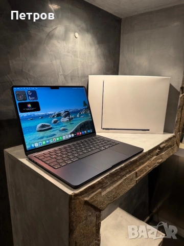 4 cycle! КАТО ЧИСТО НОВ Macbook Air M4 Midnight 13"