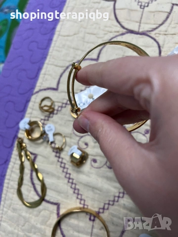 Лот нови бижута от неръждаема стомана , снимка 17 - Бижутерийни комплекти - 53946922