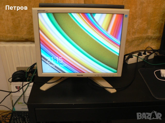 монитор PHILIPS BRILLIANCE 190P, снимка 3 - Монитори - 54165340