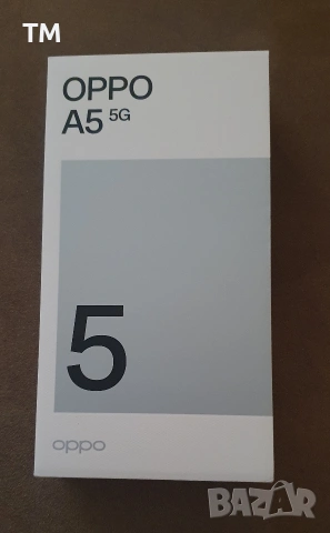 Чисто нов, в неразпечатана кутия-Смартфон Oppo A5 5G, снимка 2 - Samsung - 53770452