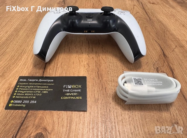 TMR - Hall Effect PS5 DualSense контролер с гаранция, снимка 6 - Аксесоари - 54237769