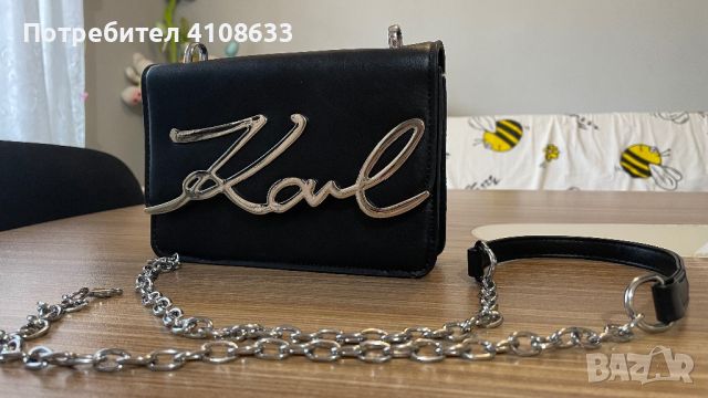 Чанта Karl Lagerfeld, снимка 3 - Чанти - 45900157