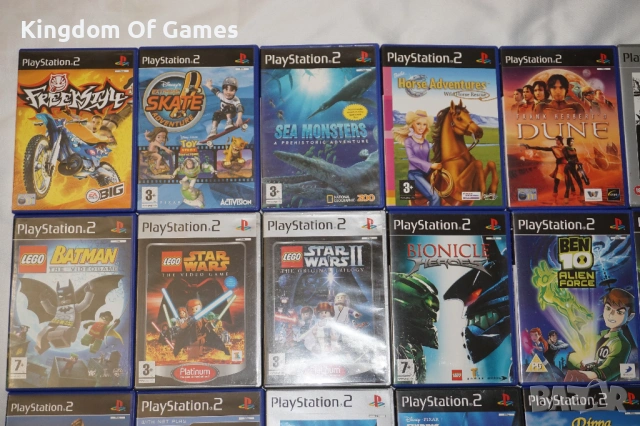 Игри за PS2 Sea Monsters/Barbie/Freekstyle/Dune/Lego Batman/Ben 10/NBA 2K11/Virtua Fighter 4/Worms 4, снимка 2 - Игри за PlayStation - 53921089