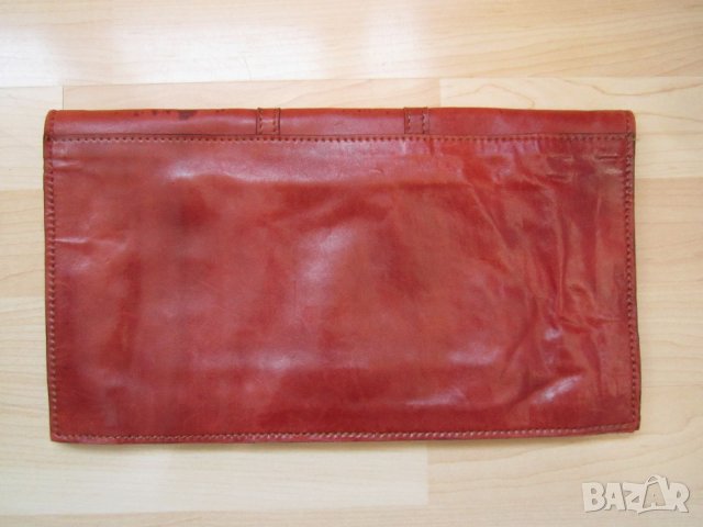 Голям дамски портфейл, естествена кожа, снимка 3 - Портфейли, портмонета - 49719757