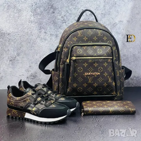 дамски маратонки, чанта и портмоне louis vuitton , снимка 4 - Чанти - 46861144