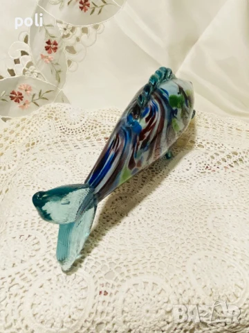 статуетка риба Murano , снимка 7 - Статуетки - 51057041