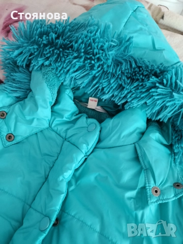 Зимно яке за момиче, снимка 2 - Детски якета и елеци - 52396861