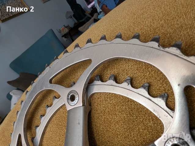 Ретро Шосейни Курбели Shimano 600 Tricolore, снимка 4 - Части за велосипеди - 52055003