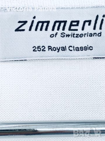 LUXURY тениска ZIMMERLI Швейцария, снимка 4 - Тениски - 45927598