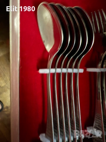 Продавам прибори ПЕРЛА , снимка 4 - Прибори за хранене, готвене и сервиране - 53113730