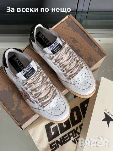 Golden Goose Дамски Маратонки Естествена кожа!!!👟Дамски Спортни Обувки Код E1095, снимка 4 - Маратонки - 52487421