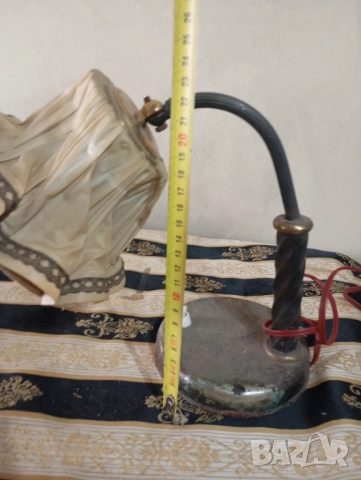 Винтидж настолна лампа, снимка 2 - Настолни лампи - 52403048