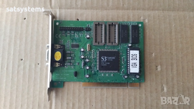 Видео карта S3 Super Trio 64V2/DX Gainward GW503D 1MB PCI