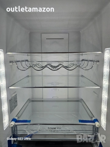 хладилник Cecotec Bolero CoolMarket Combi 322 WD Inox D, снимка 7 - Хладилници - 53128527